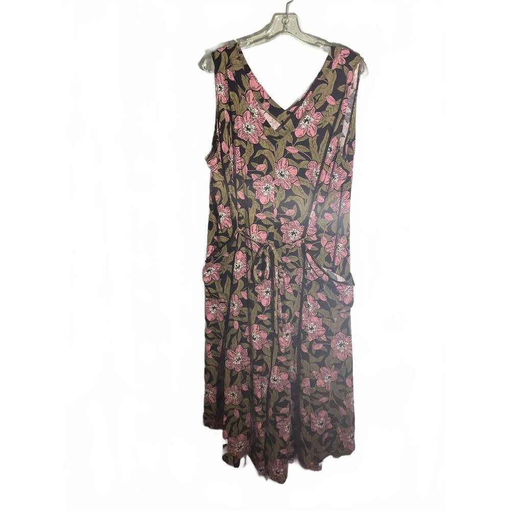 Anybody Floral Print Jumpsuit with Pockets XL